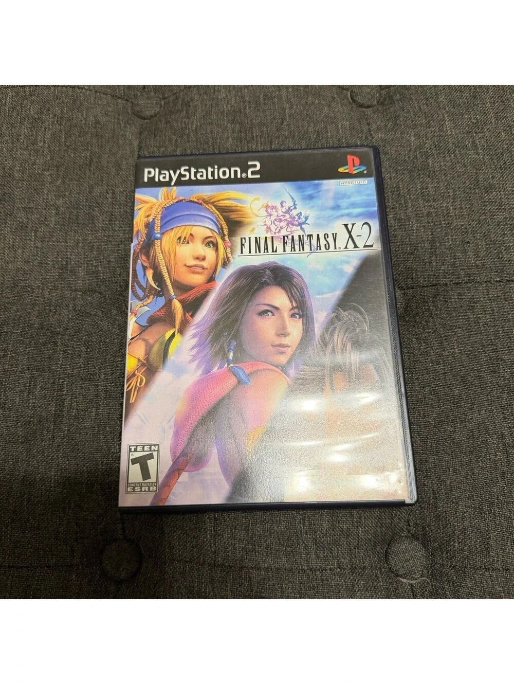 Final Fantasy X-2 PS2 CIB Black Label Complete Manual RPG